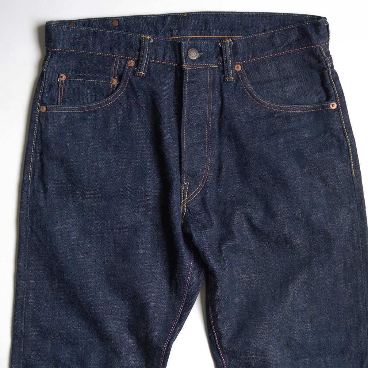 MOMOTARO JEANS Copper Label Straight Denim Blue Size 32