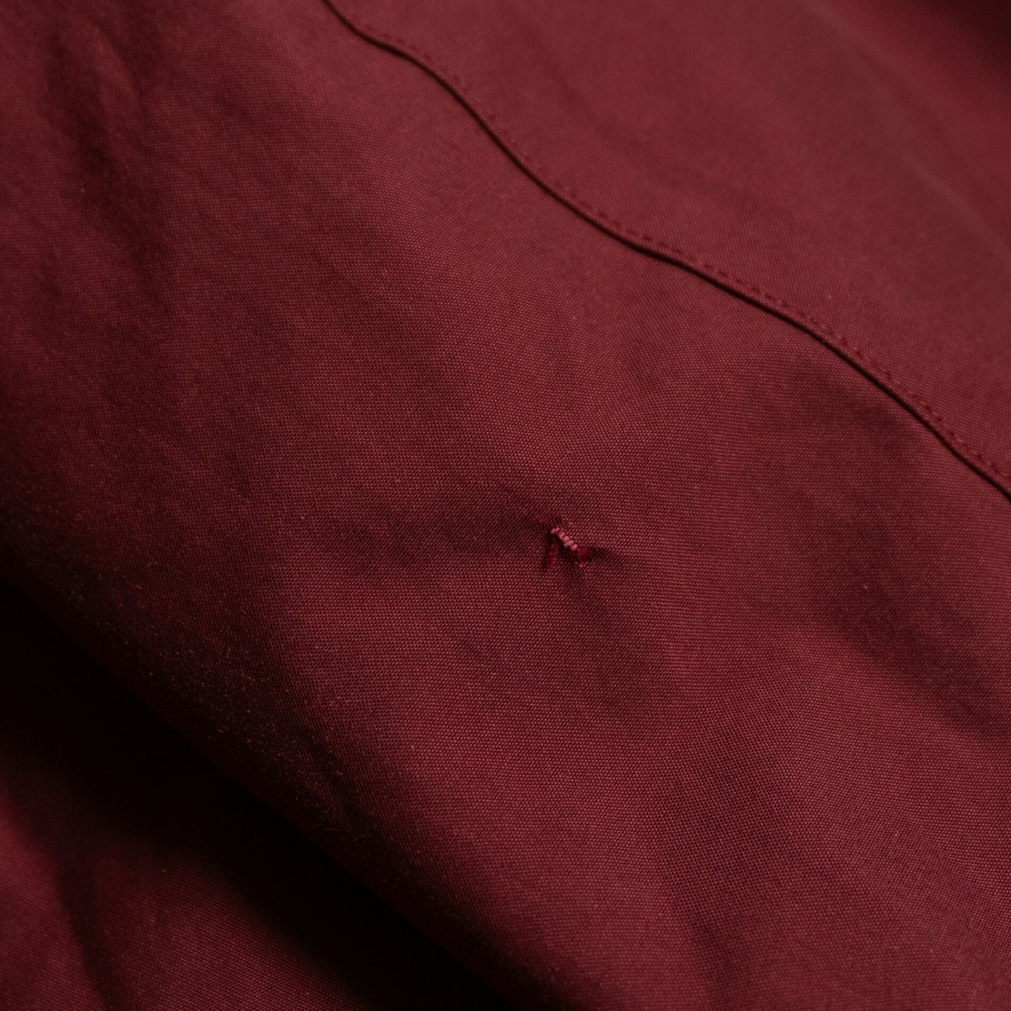 BARACUTA G9 Swingtop Harrington Jacket Bordeaux Size XXS