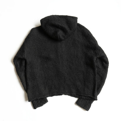 ASKYURSELF Oversized Zip Knit Hoodie Size XXL