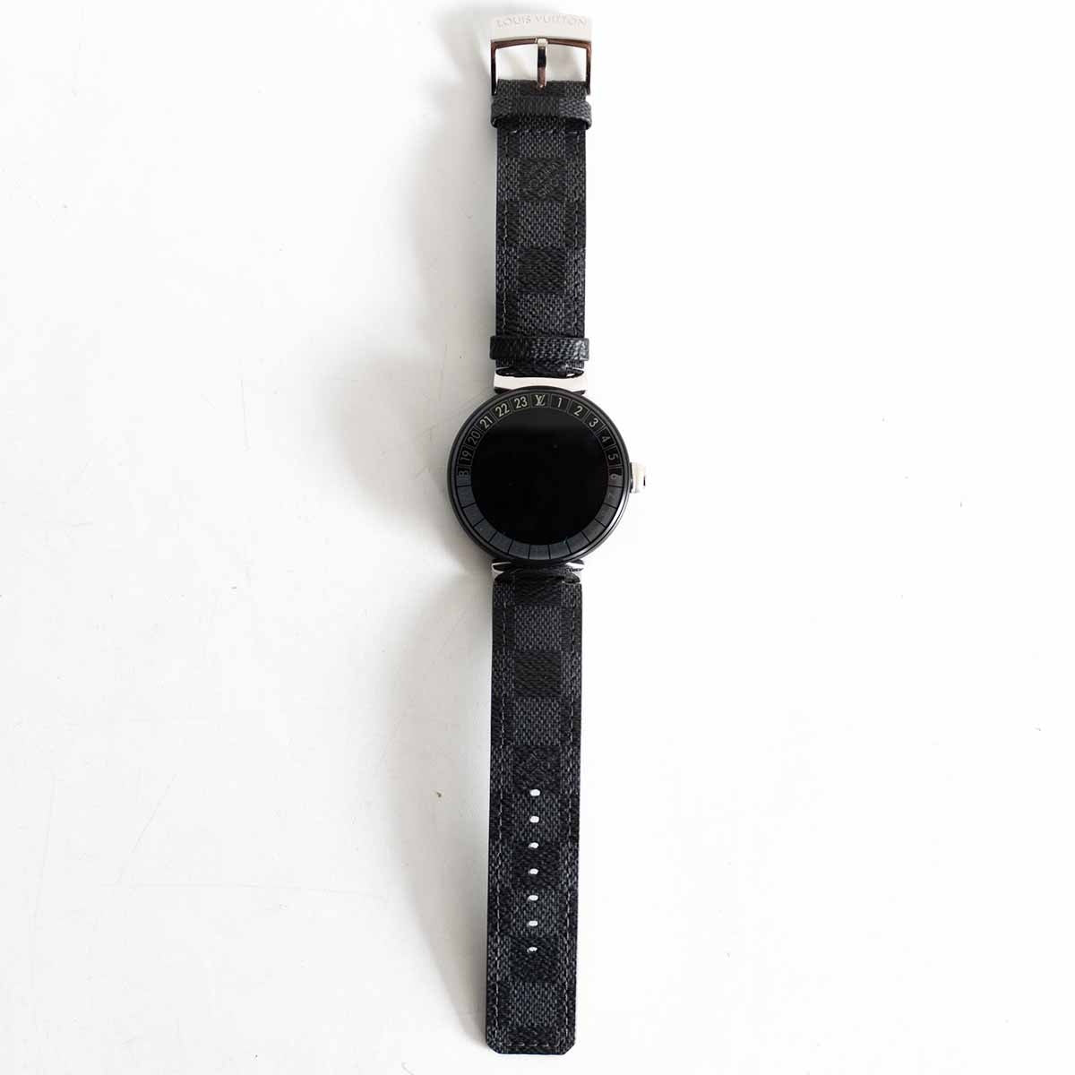 LOUIS VUITTON Tambour Horizon Smartwatch QA05 Size ONE SIZE