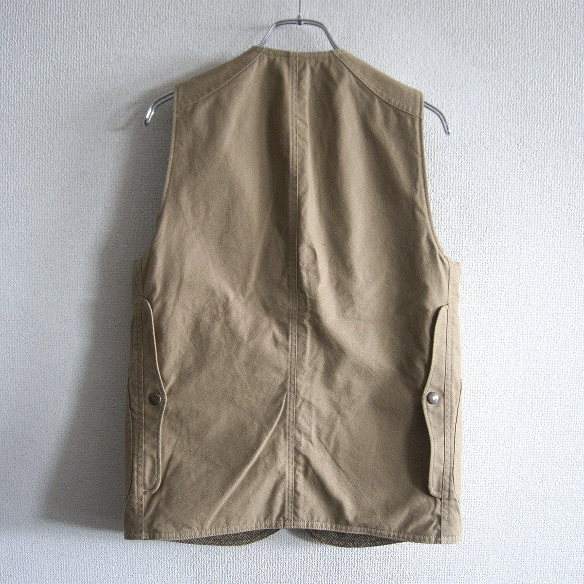 RRL Reversible Herringbone Tweed Hunting Vest Size XS
