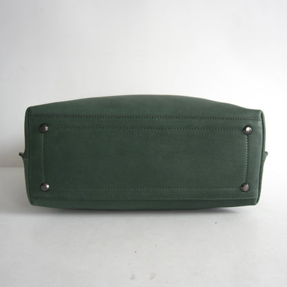 Tsuchiya Kaban Color Diary Green Leather Tote Size ONE SIZE