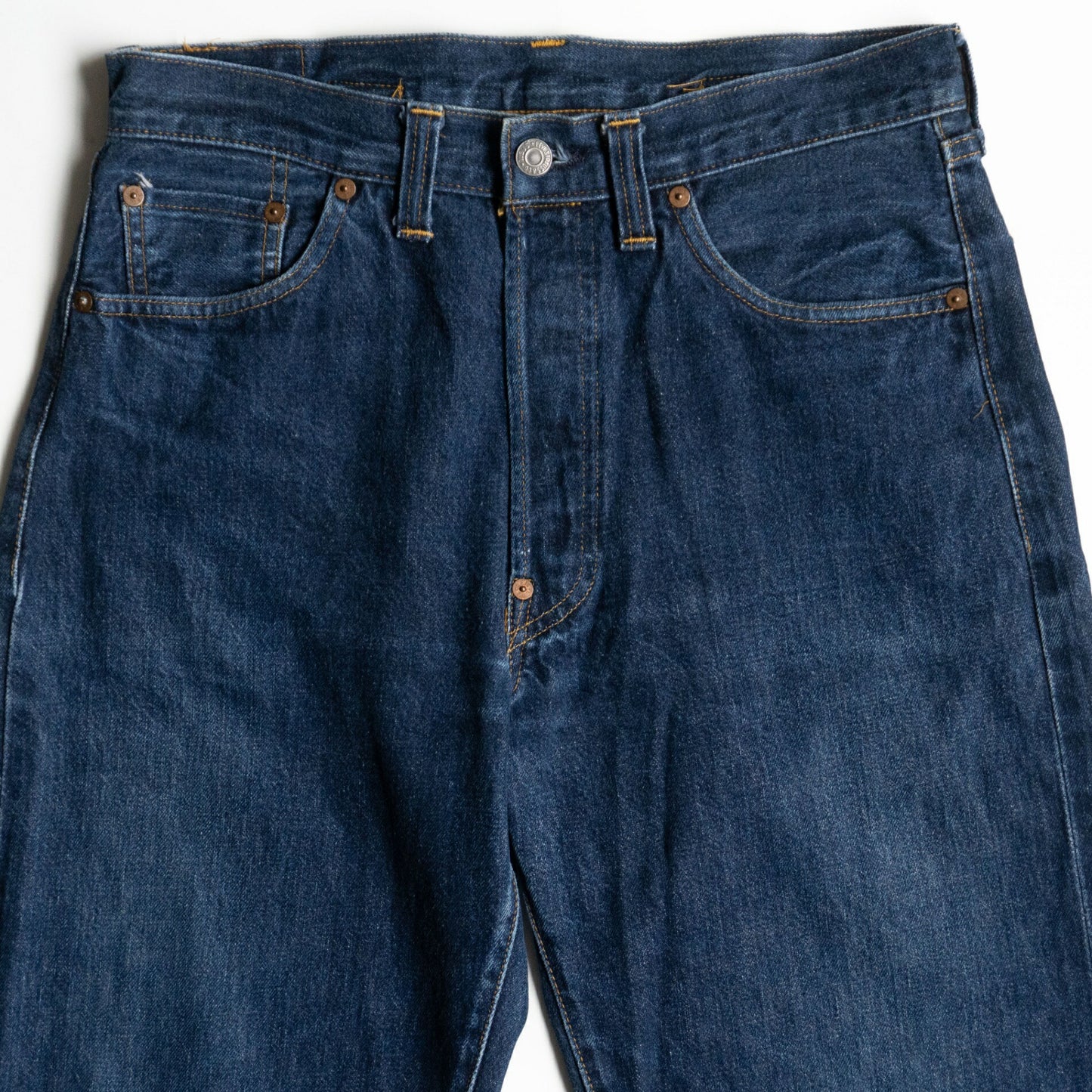 LEVI'S Valencia Made 201XX Big E Denim Pants Size 34×36