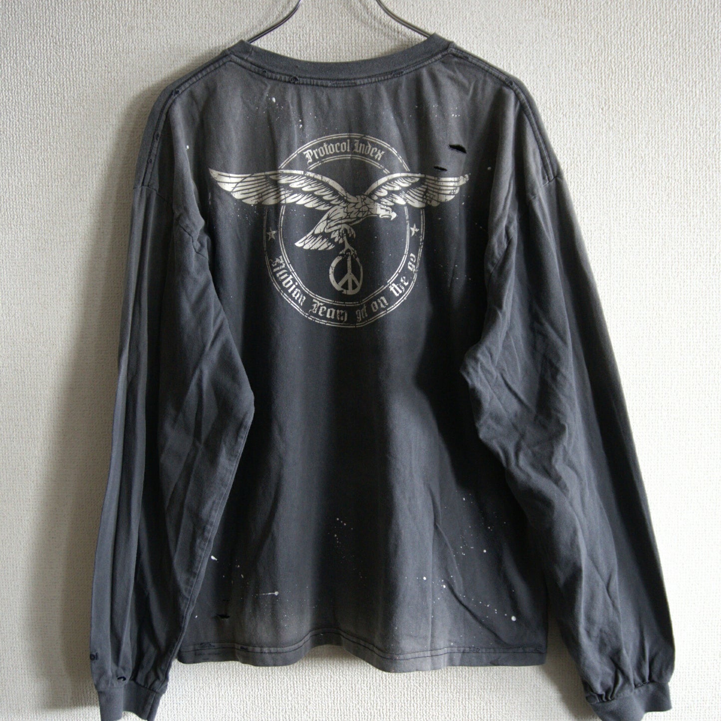 protcol index Vintage Overdyed Longsleeve Size M
