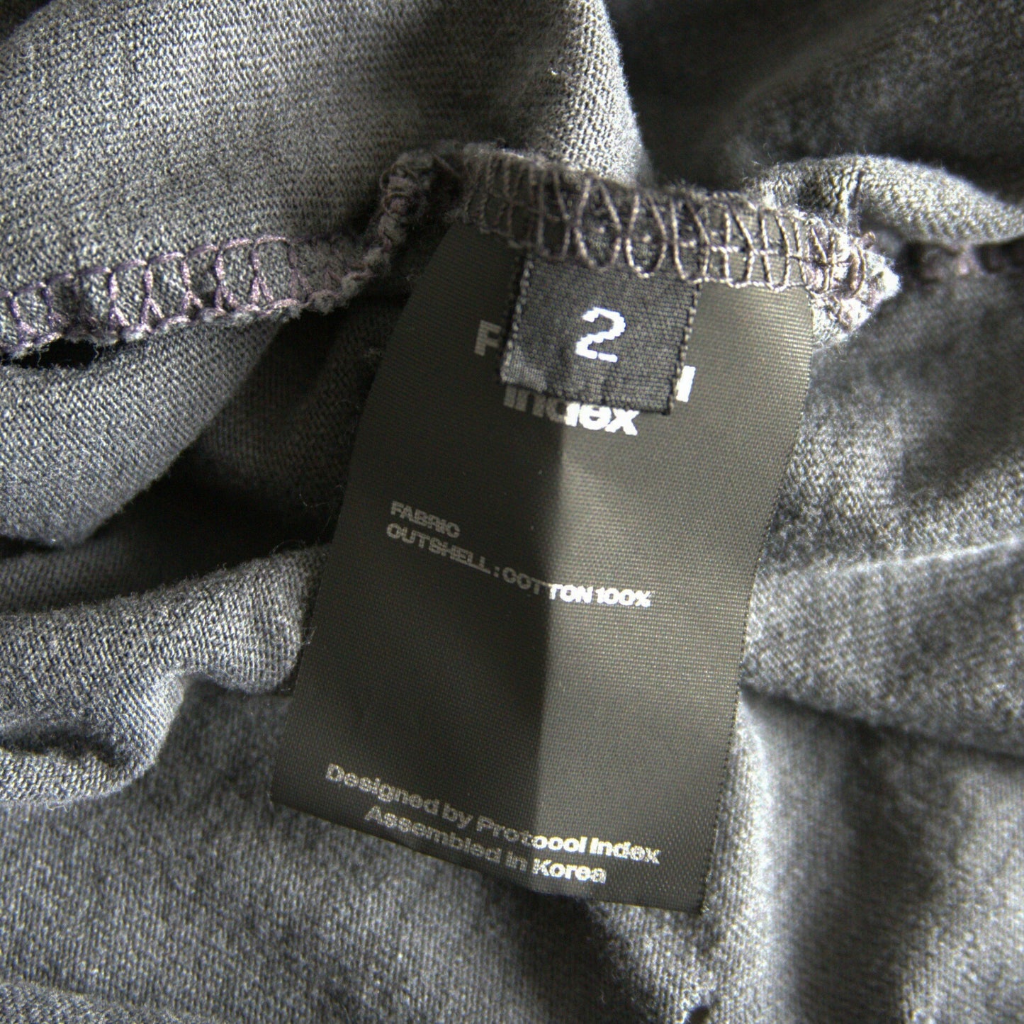 protcol index Vintage Overdyed Longsleeve Size M