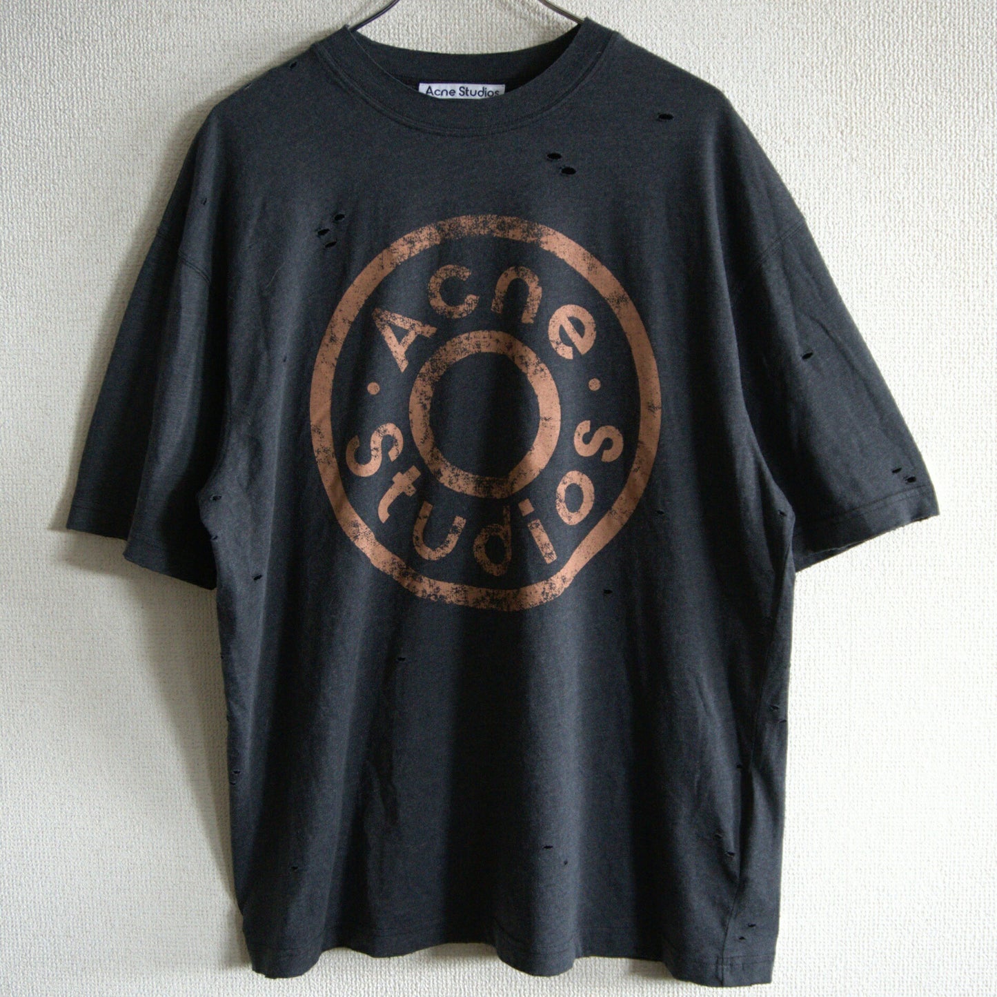 Acne Studios Print Logo Oversize Tee Size XXL