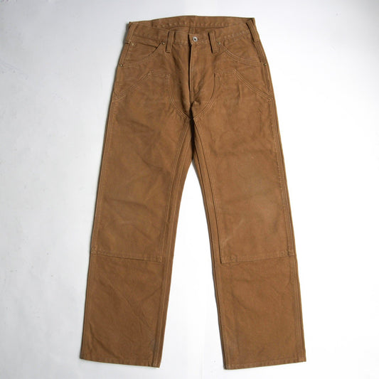 IRON HEART Heavy Duck Double Knee Logger Jeans Size 32