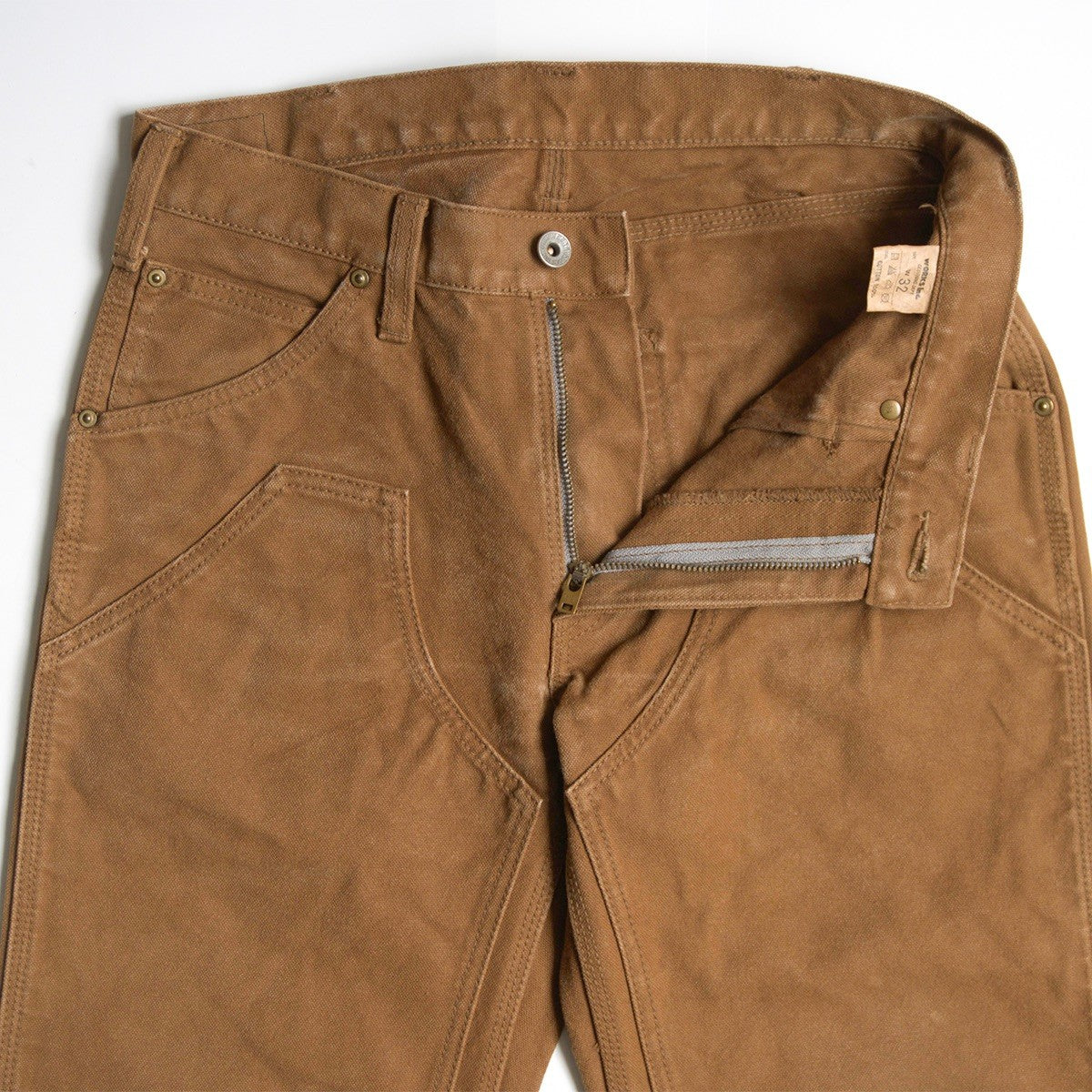 IRON HEART Heavy Duck Double Knee Logger Jeans Size 32