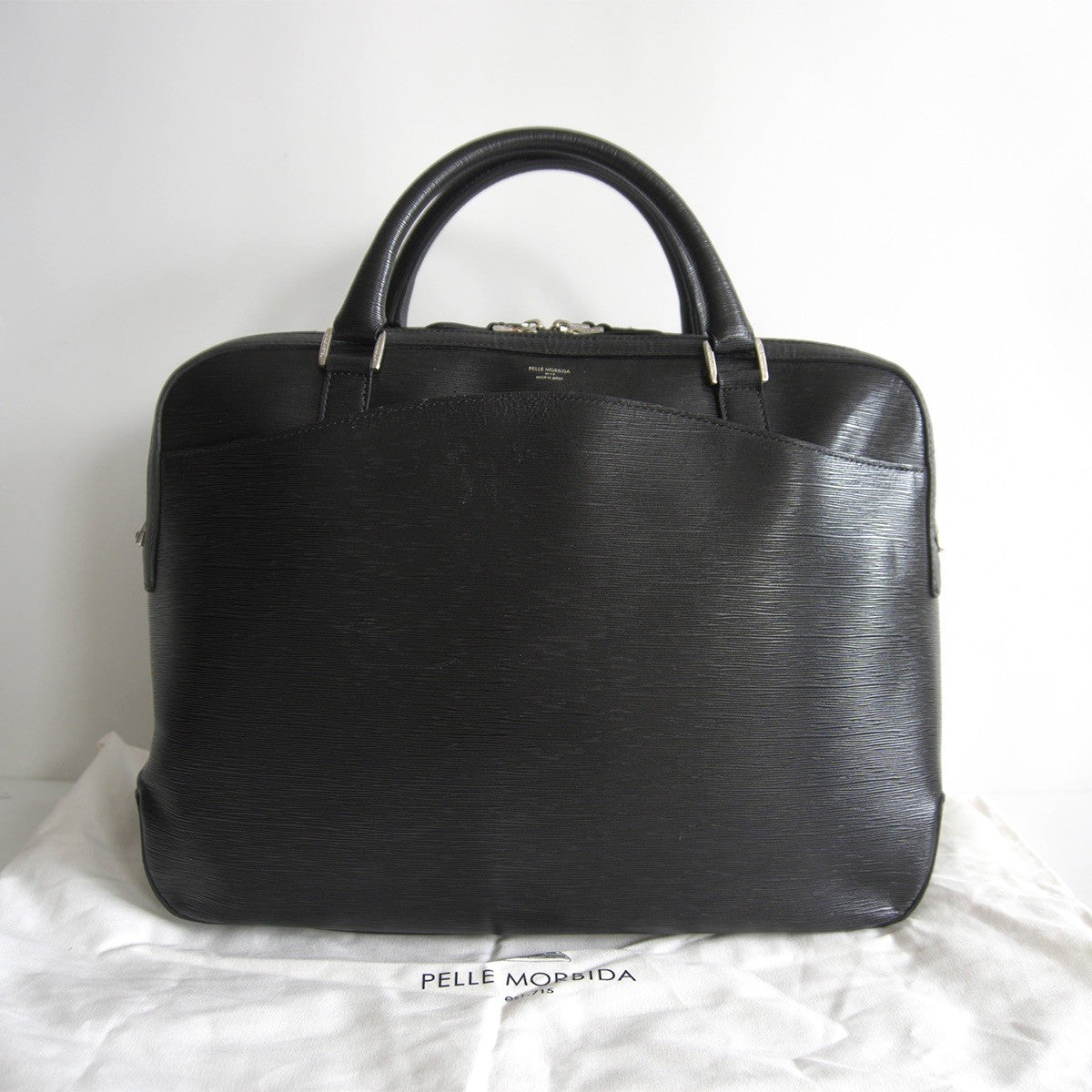 PELLE MORBIDA Capitano 2-Compartment Brief Bag Size ONE SIZE