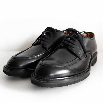 REGAL U-Tip Leather Shoes Black Size 7.5