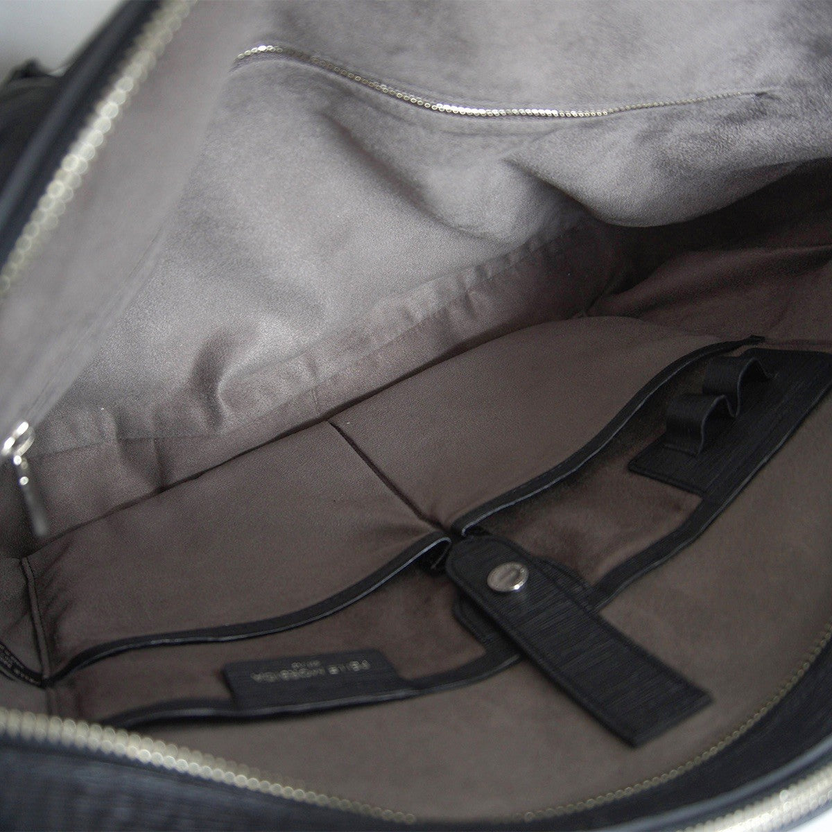 PELLE MORBIDA Capitano 2-Compartment Brief Bag Size ONE SIZE