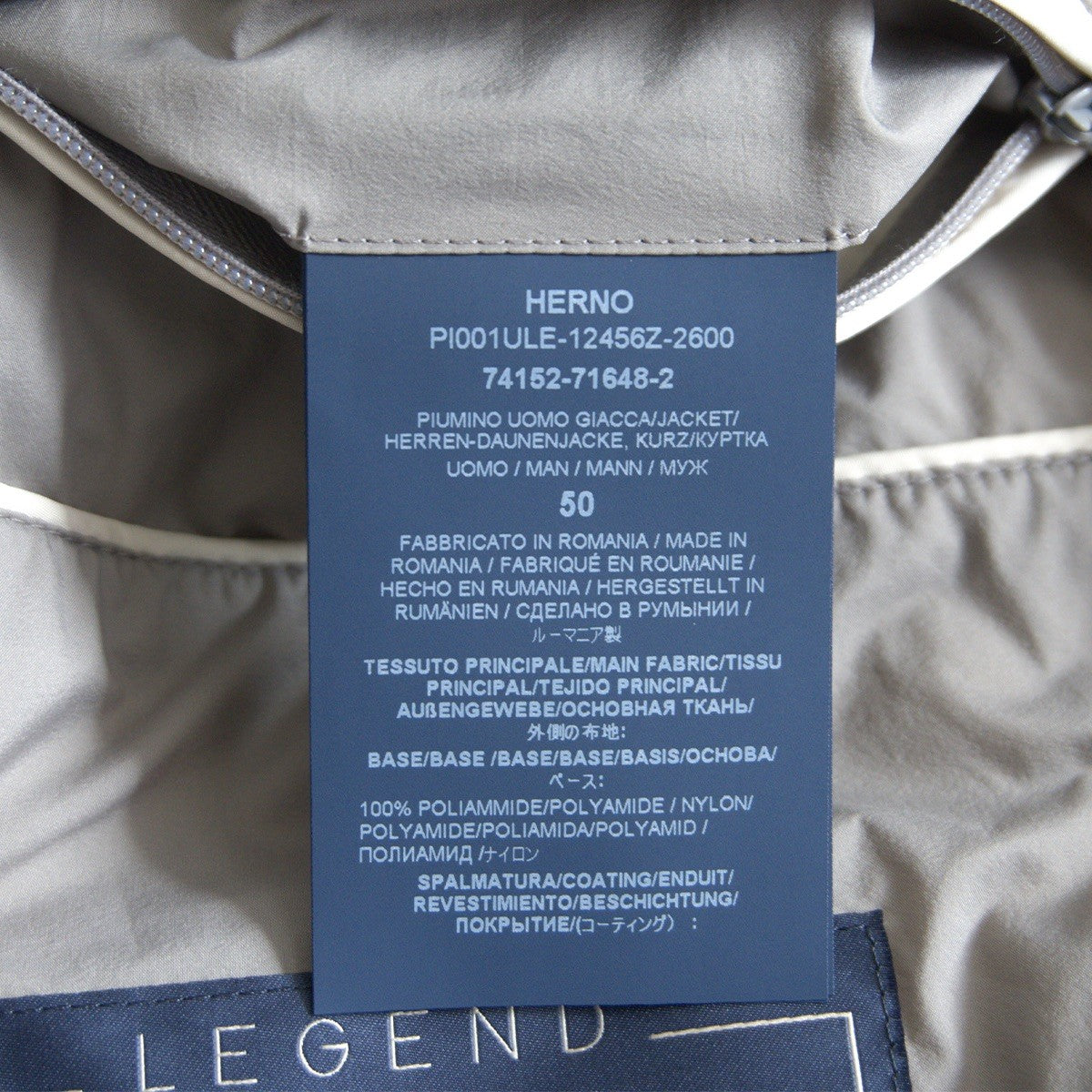HERNO Luxurious Down Jacket Size L