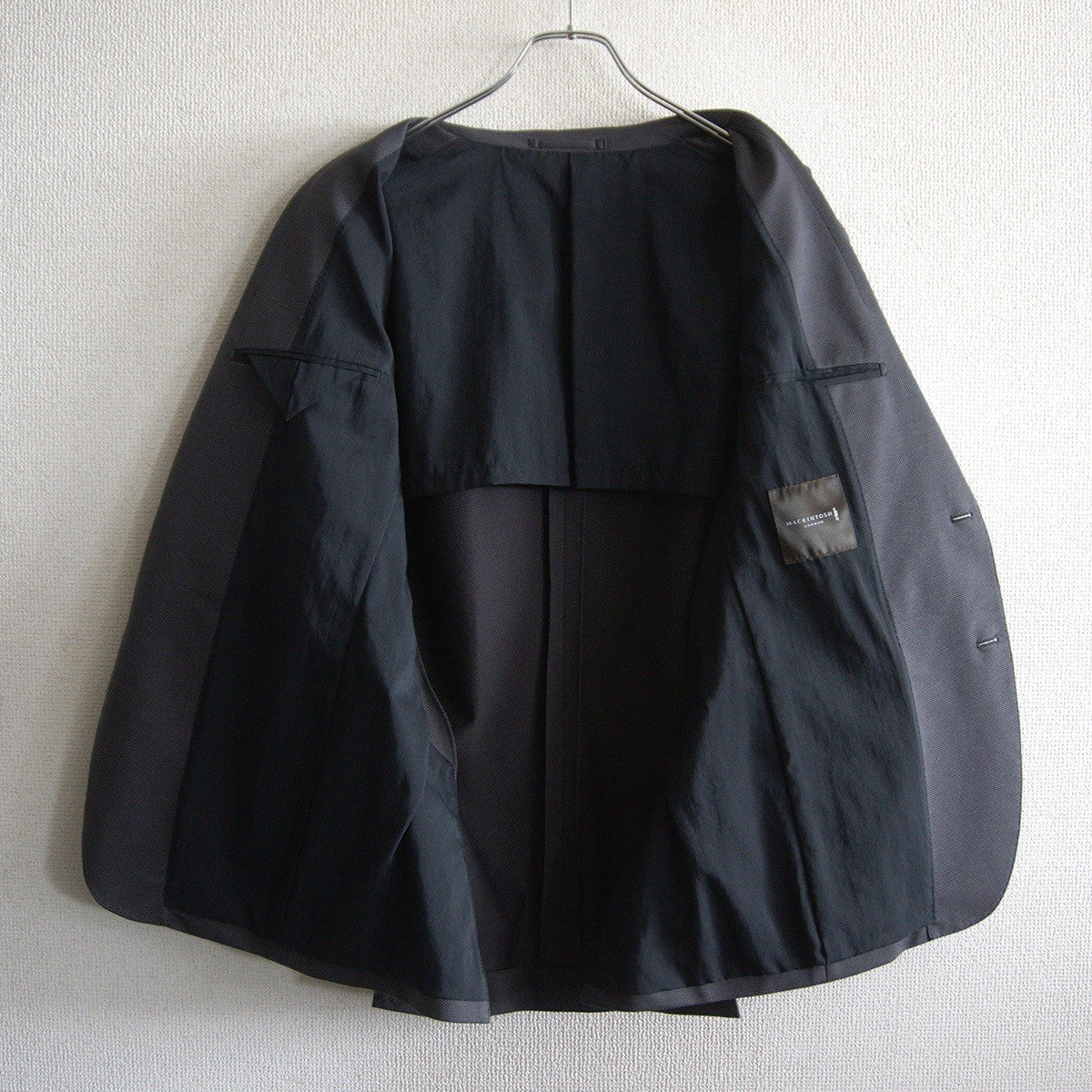 MACKINTOSH LONDON Flex Jersey Setup Jacket Gray Size M