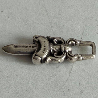 CHROME HEARTS #10 Dagger Top Silver Pendant