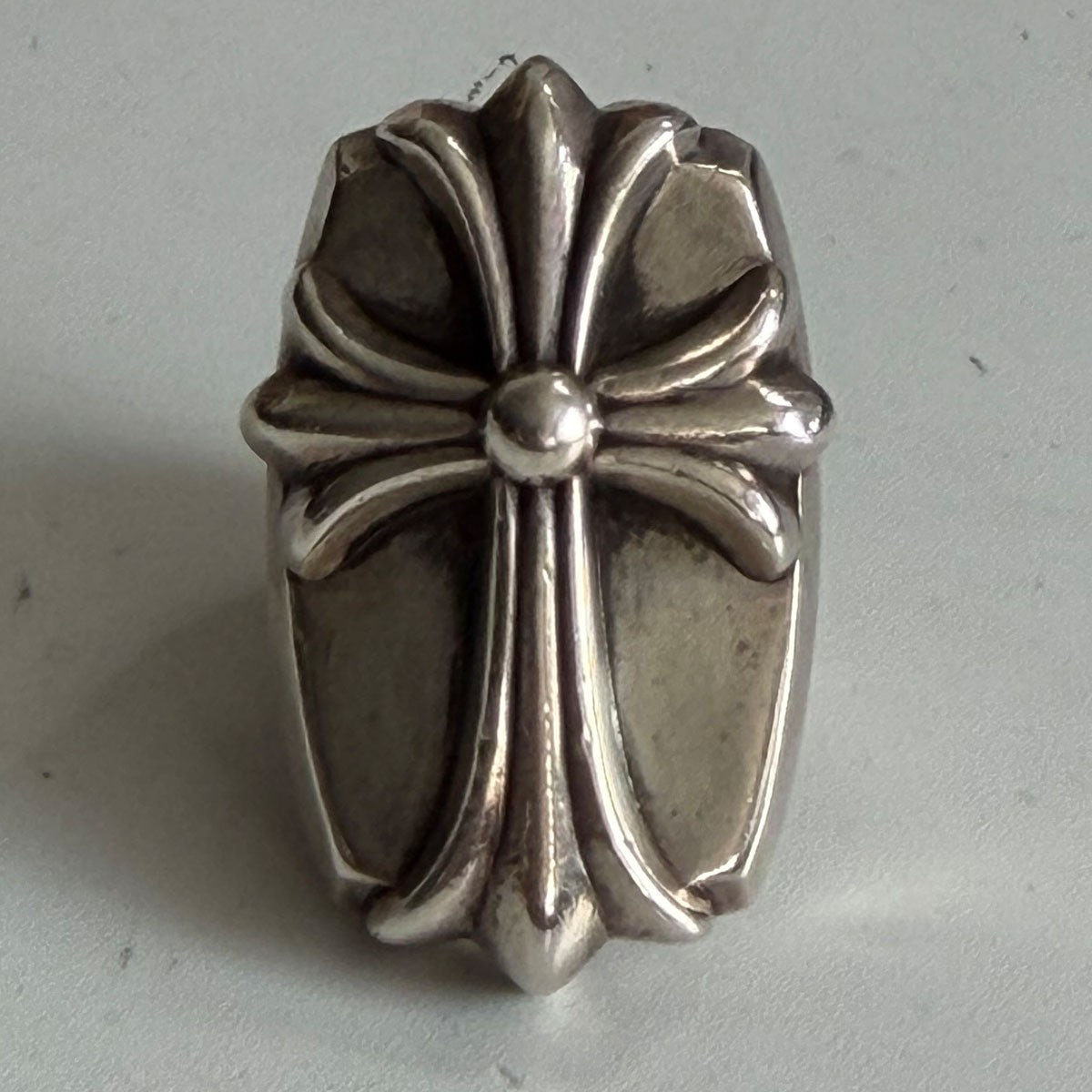 CHROME HEARTS LONG PJ RING Silver Ring Size ONE SIZE