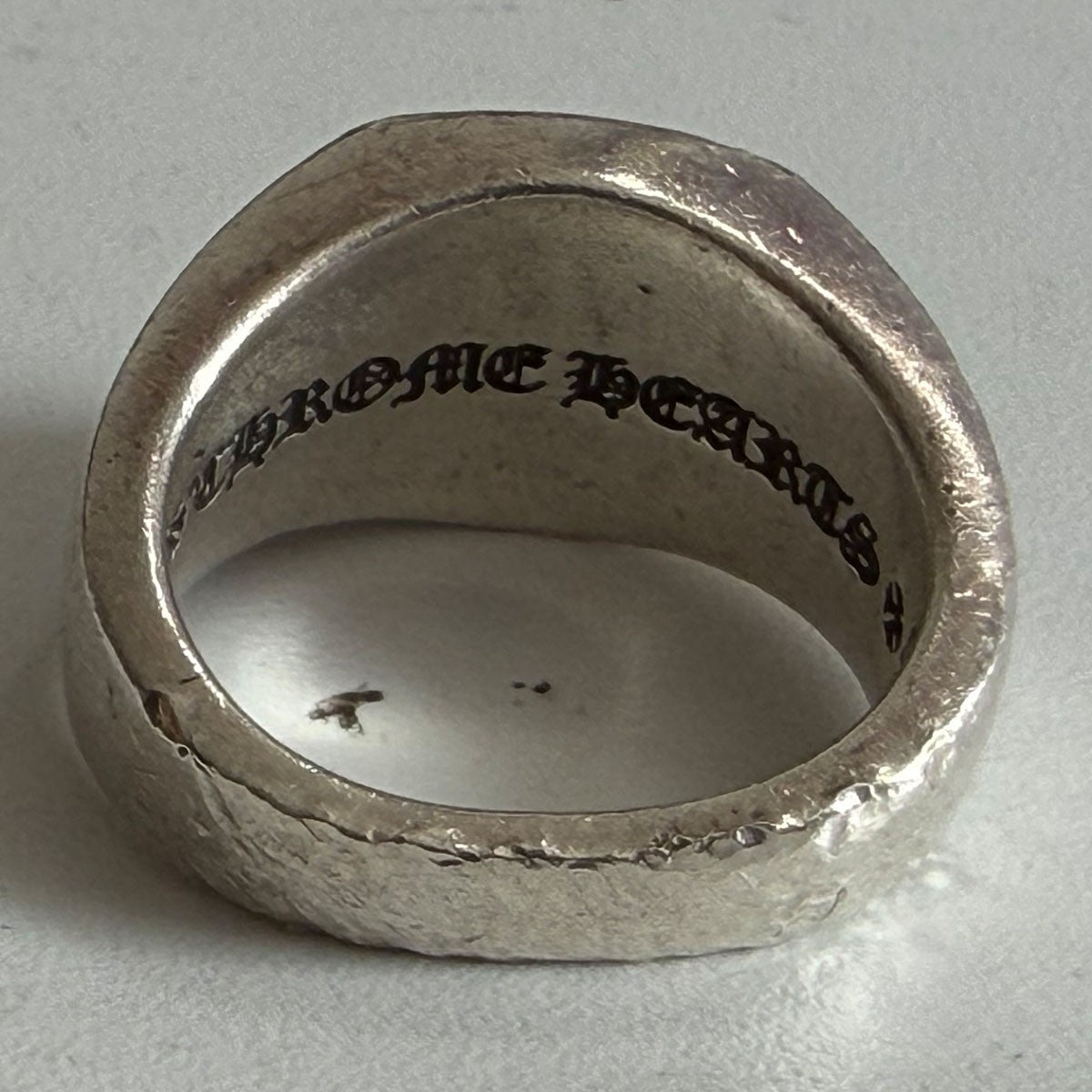 CHROME HEARTS Champion Ring SM Silver Size ONE SIZE