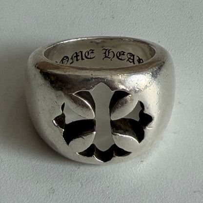 CHROME HEARTS Negative Space Ring Silver Size ONE SIZE