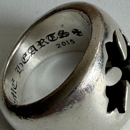 CHROME HEARTS Negative Space Ring Silver Size ONE SIZE