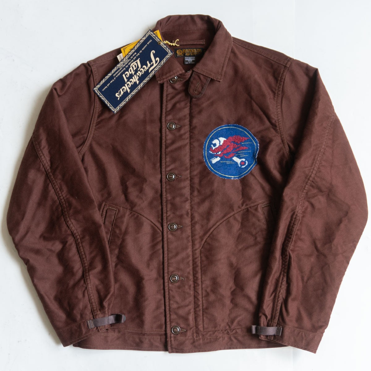 FREEWHEELERS HOP HEADS US Navy Deck Worker Jacket Size XXS