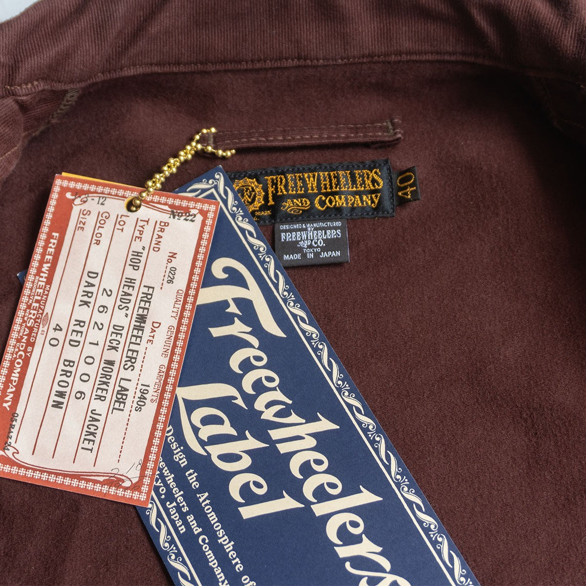 FREEWHEELERS HOP HEADS US Navy Deck Worker Jacket Size XXS