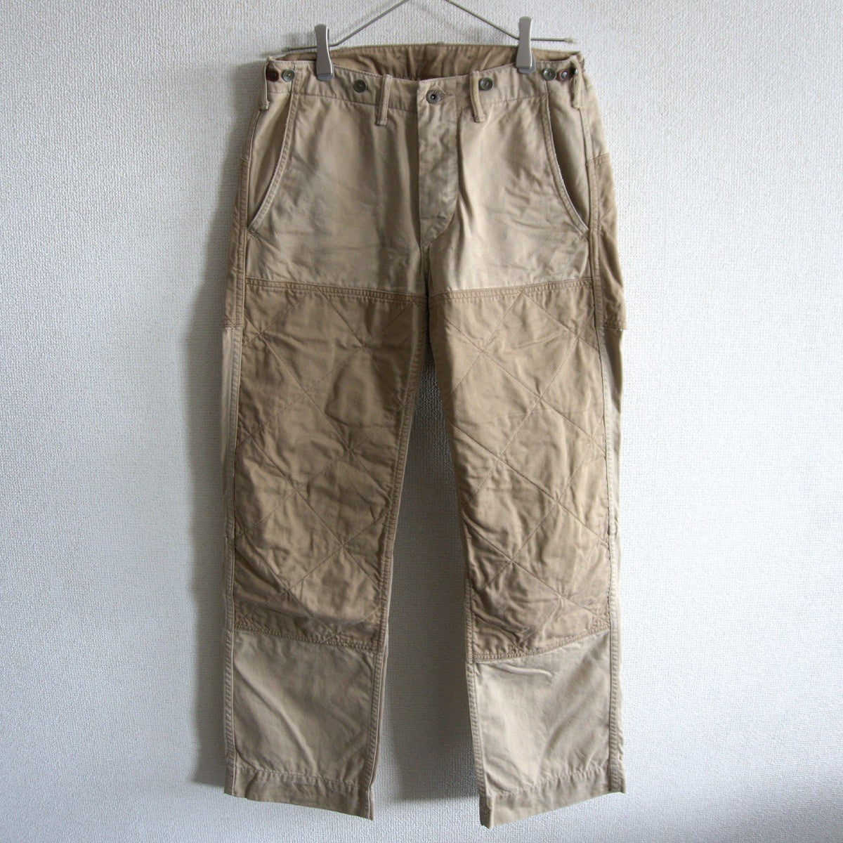 RRL Vintage Hunting Trousers Suspenders Button Size 28×30