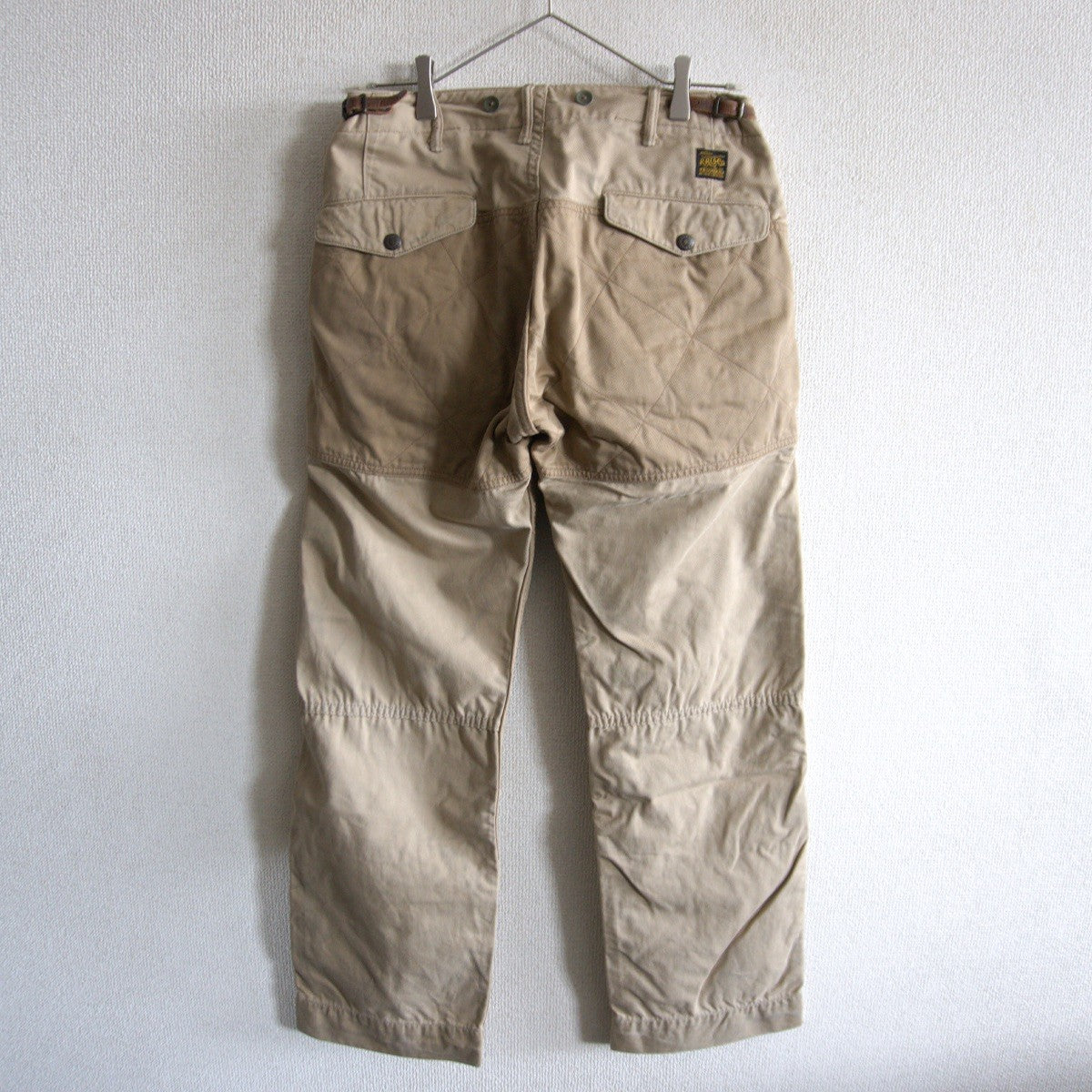 RRL Vintage Hunting Trousers Suspenders Button Size 28×30