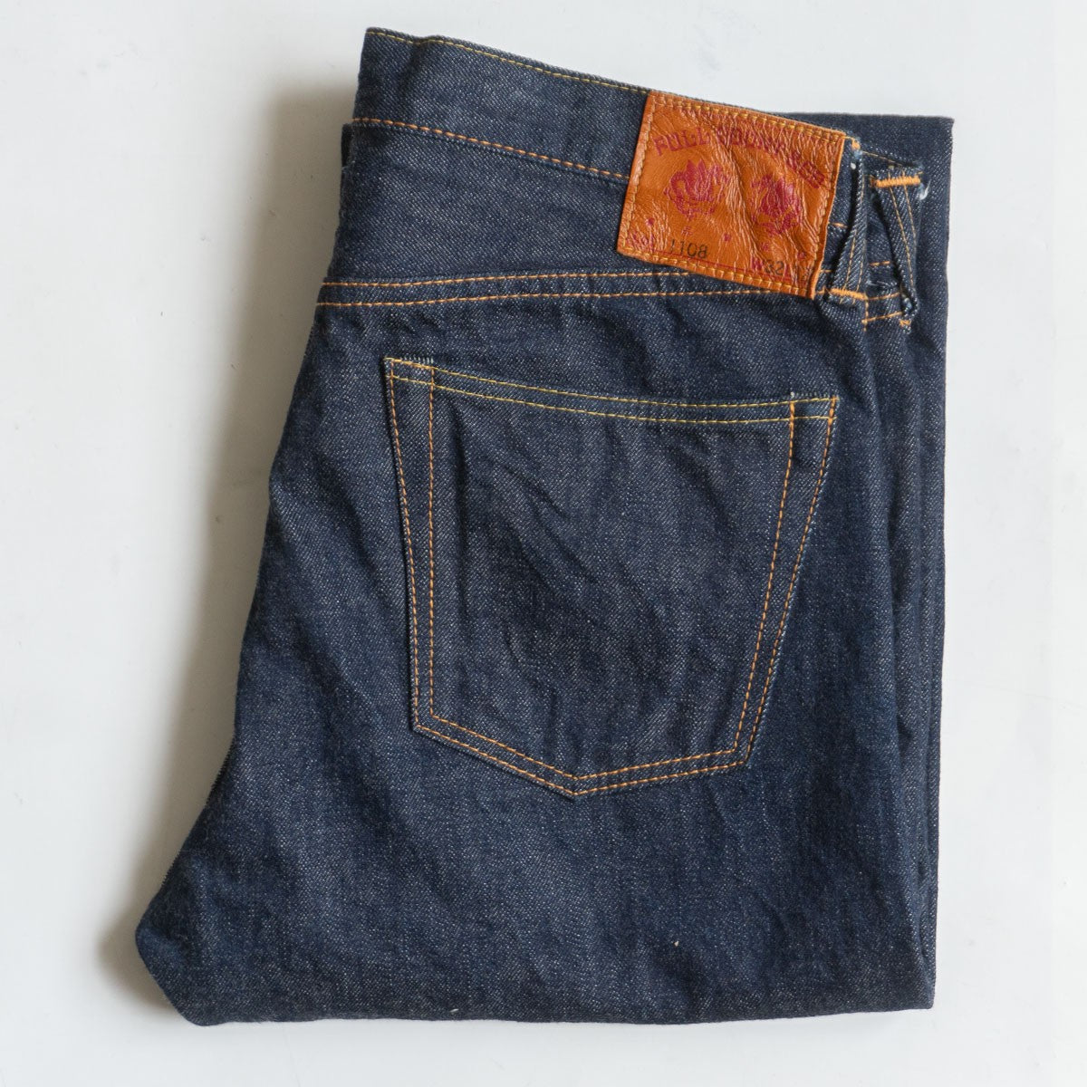 FULLCOUNT 1108 Slim 15.5oz Denim Pants Dark Size 32×32