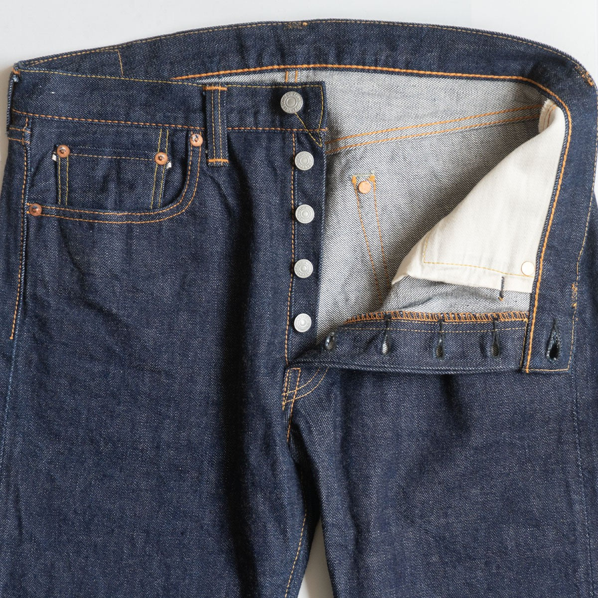 FULLCOUNT 1108 Slim 15.5oz Denim Pants Dark Size 32×32