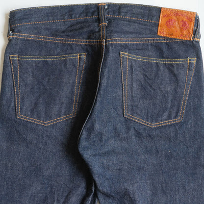FULLCOUNT 1108 Slim 15.5oz Denim Pants Dark Size 32×32