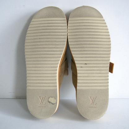LOUIS VUITTON LV Cozzy Line Shearling Mule Size 9