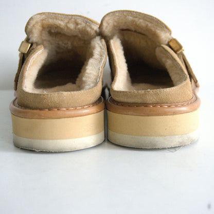 LOUIS VUITTON LV Cozzy Line Shearling Mule Size 9