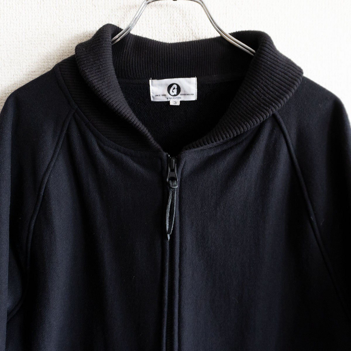 GOOD ENOUGH Sweat Zip-Up Varsity Jacket Size L