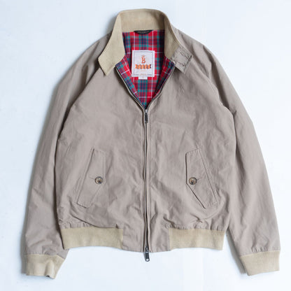 BARACUTA G9 Swing Top Harrington Jacket Tan Size 38