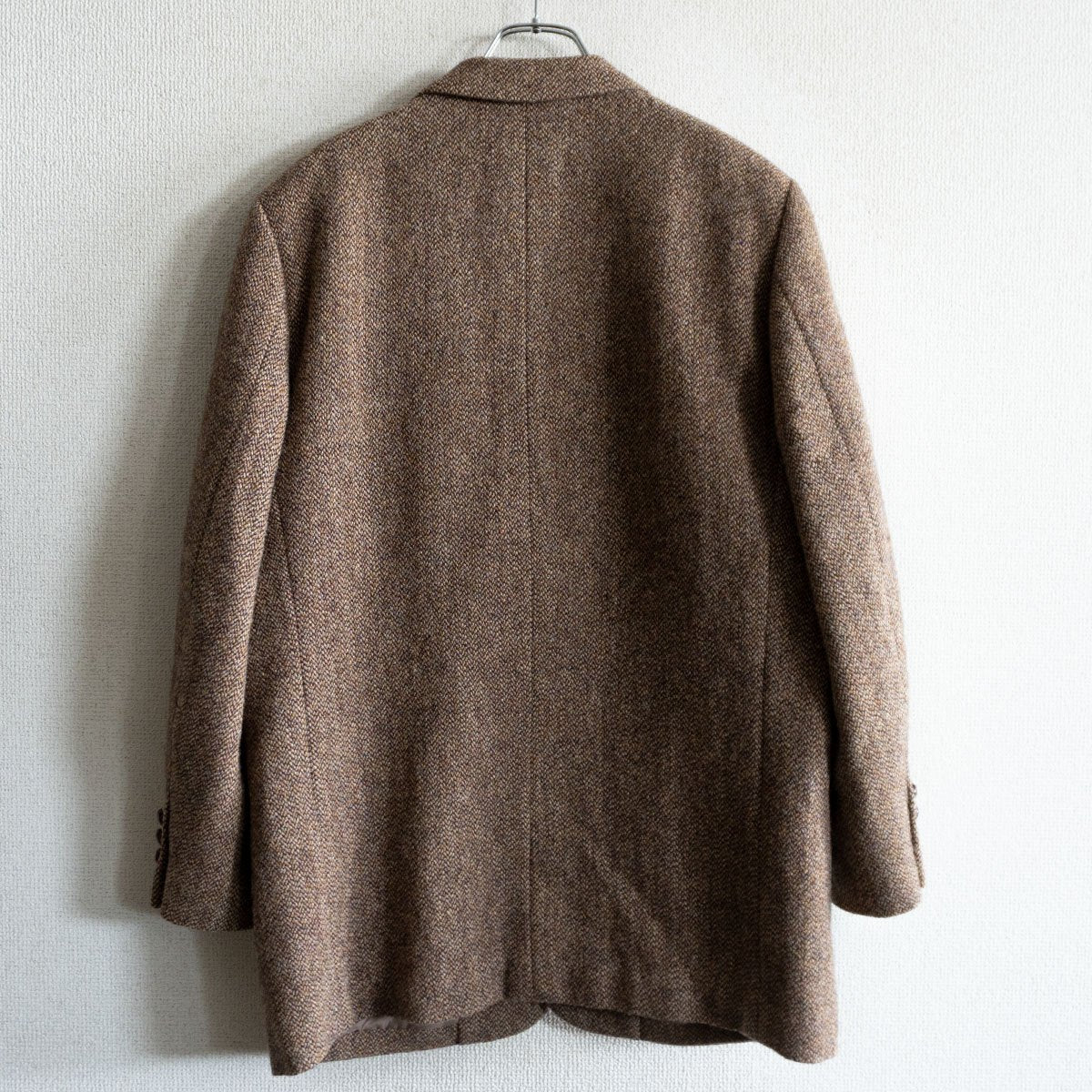 PAPAS x Harris Tweed 2B Tweed Tailored Jacket Size M46