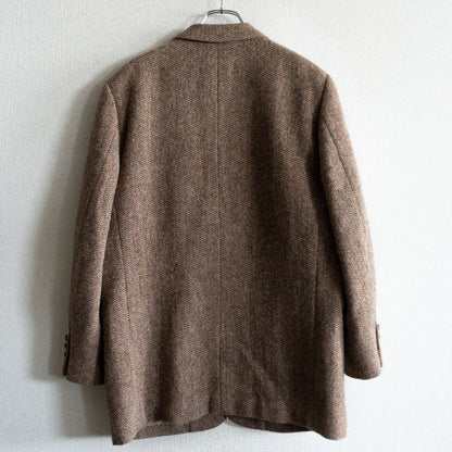 PAPAS x Harris Tweed 2B Tweed Tailored Jacket Size M46
