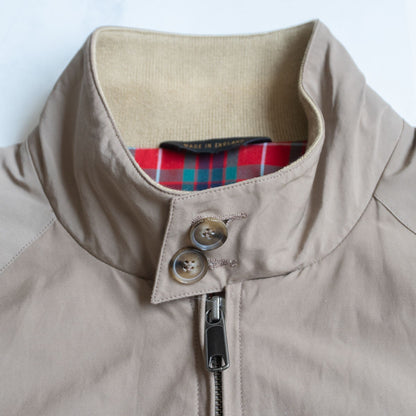 BARACUTA G9 Swing Top Harrington Jacket Tan Size 38