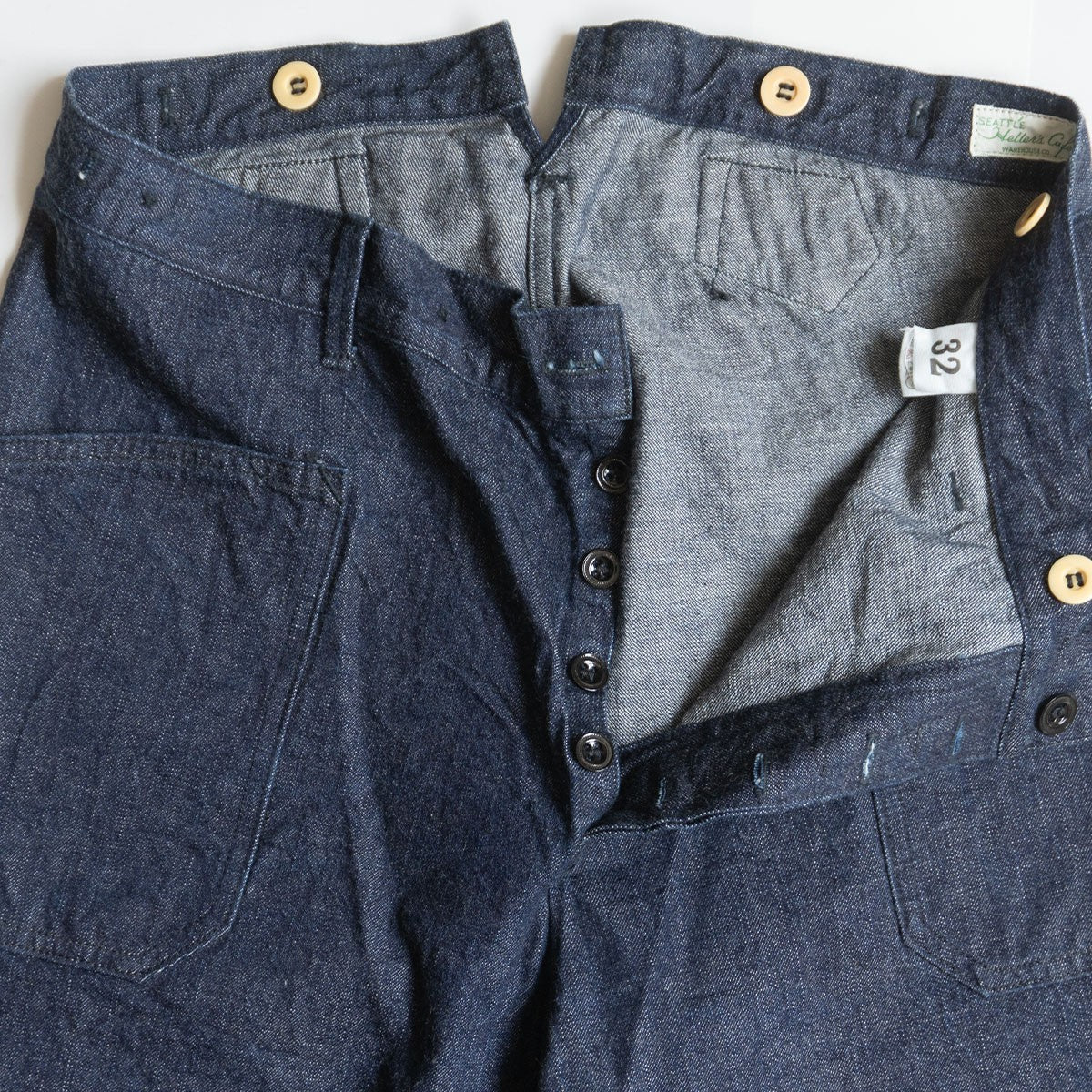 Hellers Cafe USN One-Pocket B.B. Pants Size 32