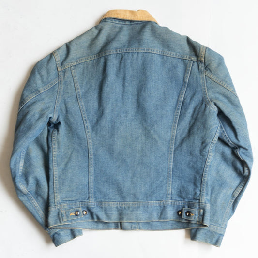 LEE 80s Storm Rider Blanket Lined Denim Jacket Size M