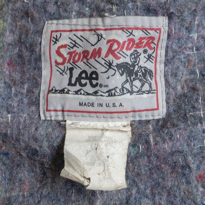 LEE 80s Storm Rider Blanket Lined Denim Jacket Size M