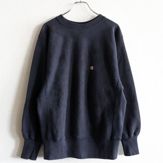 CHAMPION 90s USA Made Reverse Weave Sweatshirt Black Size M