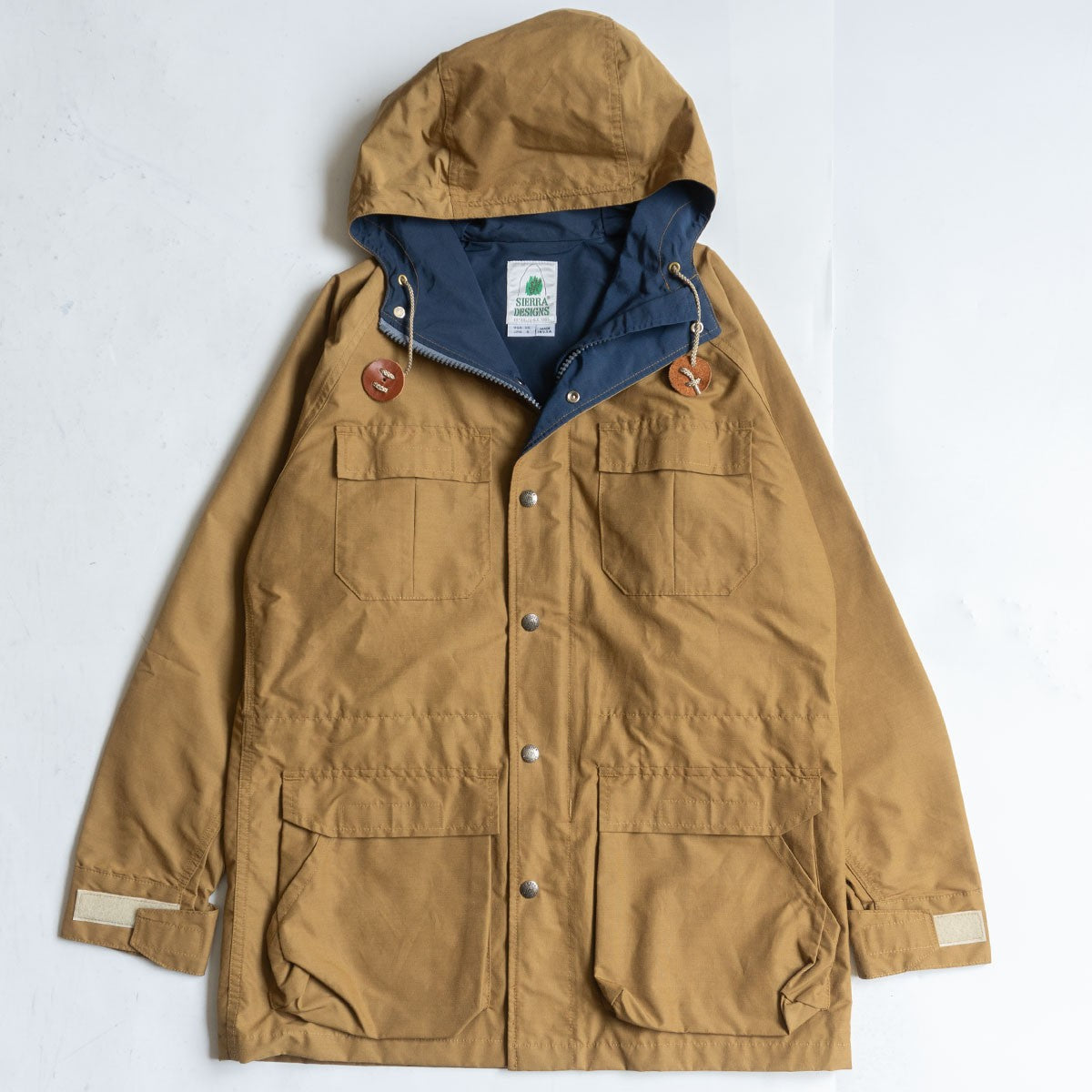 Sierra Designs USA 60/40 Cloth Mountain Parka Tan Size S