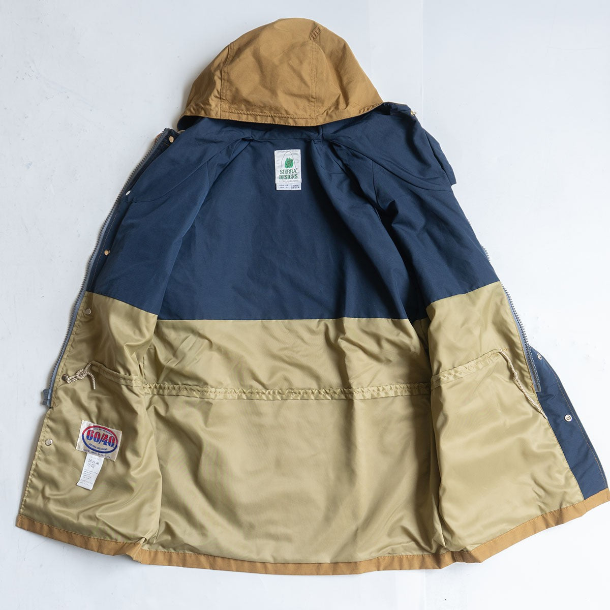 Sierra Designs USA 60/40 Cloth Mountain Parka Tan Size S