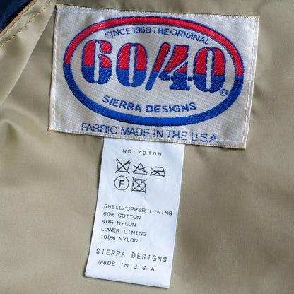 Sierra Designs USA 60/40 Cloth Mountain Parka Tan Size S