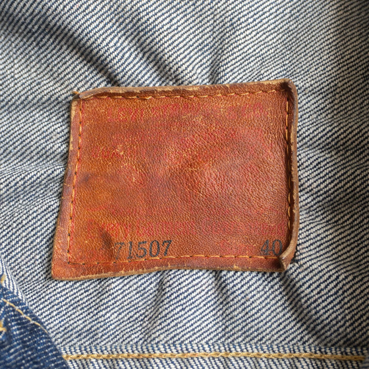 LEVI'S 507XX Type II Big E Made in Japan Dark Size XXS