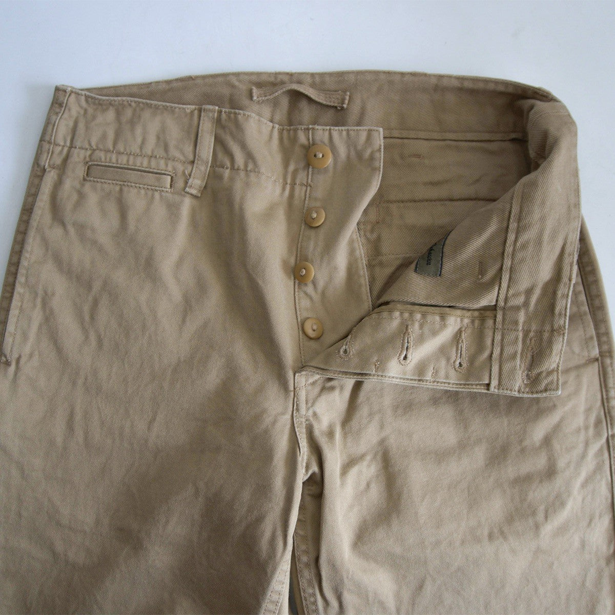 NIGEL CABOURN Basic West Point Chino Pants Size 32