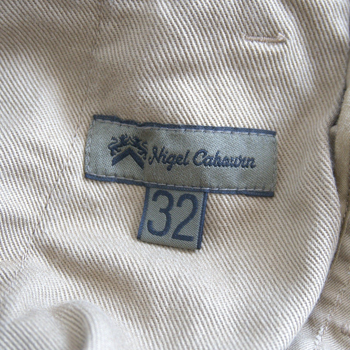 NIGEL CABOURN Basic West Point Chino Pants Size 32