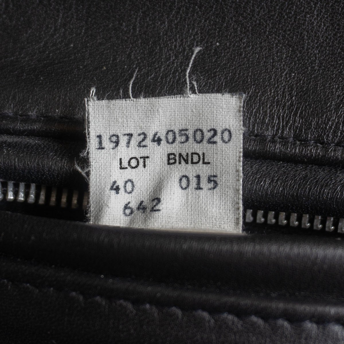 SCHOTT 642 Made in USA Collared Single Rider Jacket Size XXS