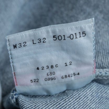 LEVI'S 90s Made in USA 501 Denim Pants Size 32×32