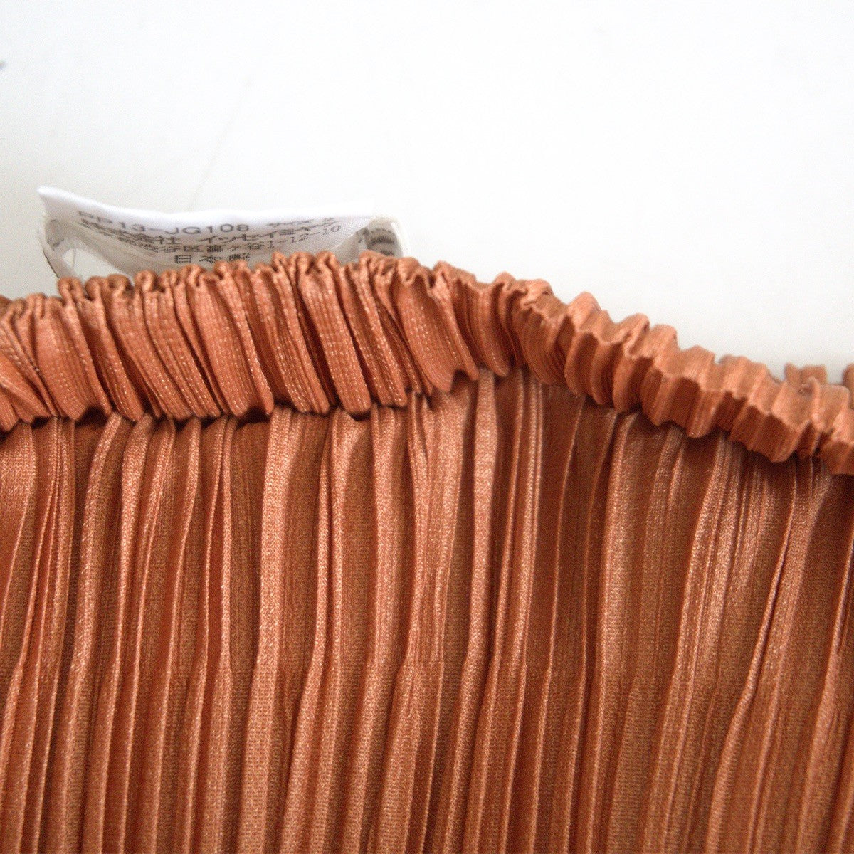 PLEATS PLEASE Pleated Skirt Orange Size 2