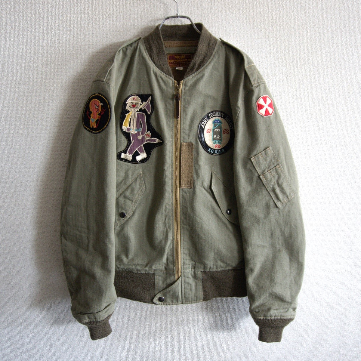 BUZZ RICKSON'S L-2 CIVILIAN MODEL Flight Jacket Size 38